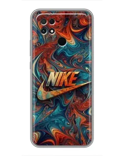 Чохол для Xiaomi POCO C40 з картинкою «Nike в абстракції» Чохол для Xiaomi POCO C40 з картинкою «Nike в абстракції»