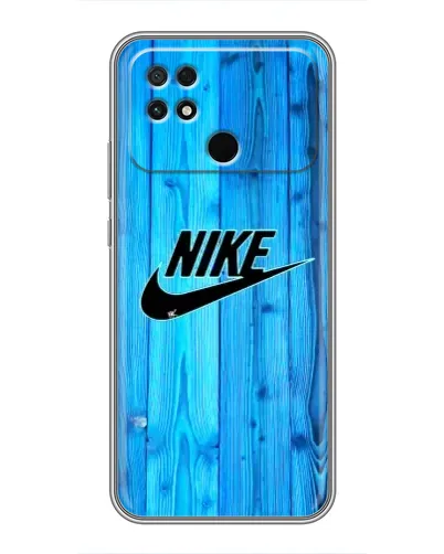 Чехол для Xiaomi POCO C40 с картинкой «Голубое дерево Nike»