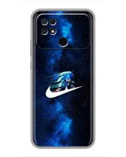 Чохол для Xiaomi POCO C40 з картинкою «Зірковий шлях Nike» Чохол для Xiaomi POCO C40 з картинкою «Зірковий шлях Nike»