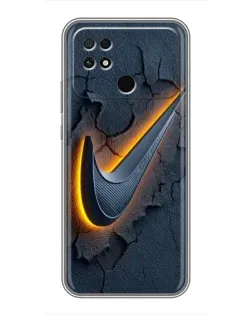 Чохол для Xiaomi POCO C40 з картинкою «Об'ємний логотип Найк» Чохол для Xiaomi POCO C40 з картинкою «Об'ємний логотип Найк»
