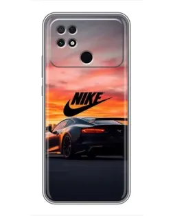 Чохол для Xiaomi POCO C40 з картинкою «Nike та суперкар» Чохол для Xiaomi POCO C40 з картинкою «Nike та суперкар»