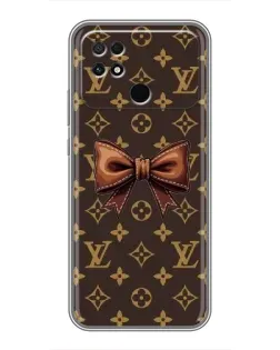 Чехол для Xiaomi POCO C40 с картинкой «LV с бантом» Чехол для Xiaomi POCO C40 с картинкой «LV с бантом»