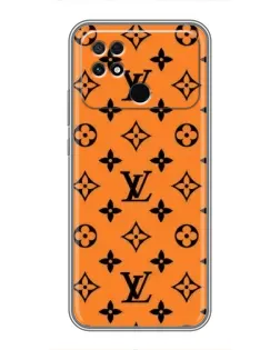 Чехол для Xiaomi POCO C40 с картинкой «Оранжевый стиль LV» Чехол для Xiaomi POCO C40 с картинкой «Оранжевый стиль LV»