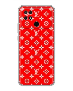 Чехол для Xiaomi POCO C40 с картинкой «Яркий паттерн LV» Чехол для Xiaomi POCO C40 с картинкой «Яркий паттерн LV»
