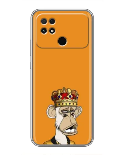 Чехол для Xiaomi POCO C40 с картинкой «Золотая обезьяна Bored Ape» Чехол для Xiaomi POCO C40 с картинкой «Золотая обезьяна Bored Ape»
