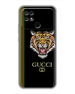 Чохол для Xiaomi POCO C40 з картинкою «Тигр Gucci»