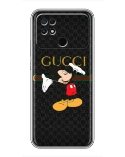 Чохол для Xiaomi POCO C40 з картинкою «Міккі Маус Gucci»