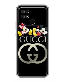 Чохол для Xiaomi POCO C40 з картинкою «Gucci — герої Disney»