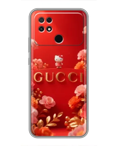 Чохол для Xiaomi POCO C40 з картинкою «Gucci — золотий сад» Чохол для Xiaomi POCO C40 з картинкою «Gucci — золотий сад»