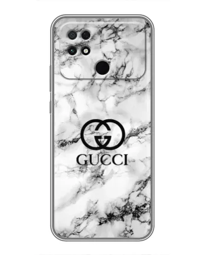 Чохол для Xiaomi POCO C40 з картинкою «Gucci — мармуровий шик» Чохол для Xiaomi POCO C40 з картинкою «Gucci — мармуровий шик»