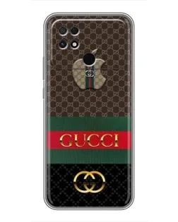 Чохол для Xiaomi POCO C40 з картинкою «Gucci — брендований десерт»