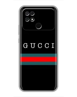 Чохол для Xiaomi POCO C40 з картинкою «Gucci — червоний пояс»