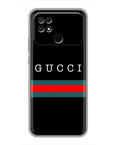 Чохол для Xiaomi POCO C40 з картинкою «Gucci — червоний пояс» Чохол для Xiaomi POCO C40 з картинкою «Gucci — червоний пояс»