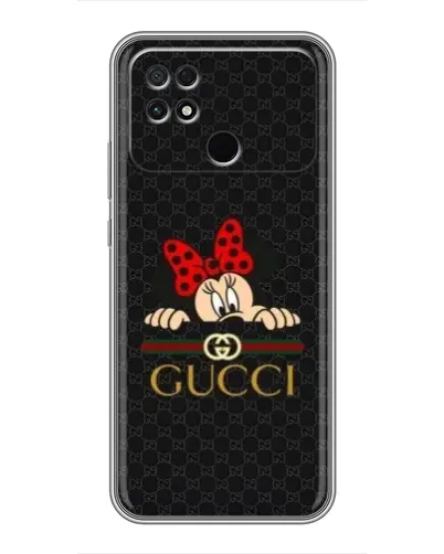Чохол для Xiaomi POCO C40 з картинкою «Мінні Маус Gucci — чорний» Чохол для Xiaomi POCO C40 з картинкою «Мінні Маус Gucci — чорний»