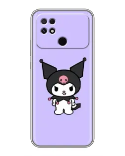 Чехол для Xiaomi POCO C40 с картинкой «Kuromi — нежный фиолетовый» Чехол для Xiaomi POCO C40 с картинкой «Kuromi — нежный фиолетовый»