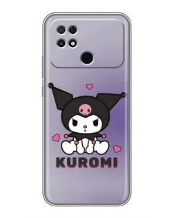 Чехол для Xiaomi POCO C40 с картинкой «Kuromi — фиолетовый арт» Чехол для Xiaomi POCO C40 с картинкой «Kuromi — фиолетовый арт»