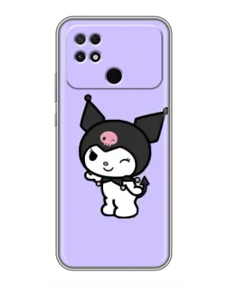 Чехол для Xiaomi POCO C40 с картинкой «Классическая Kuromi» Чехол для Xiaomi POCO C40 с картинкой «Классическая Kuromi»