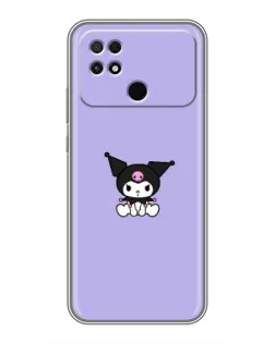 Чехол для Xiaomi POCO C40 с картинкой «Kuromi — фиолетовый минимализм» Чехол для Xiaomi POCO C40 с картинкой «Kuromi — фиолетовый минимализм»