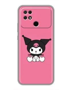 Чехол для Xiaomi POCO C40 с картинкой «Хмурая Kuromi» Чехол для Xiaomi POCO C40 с картинкой «Хмурая Kuromi»