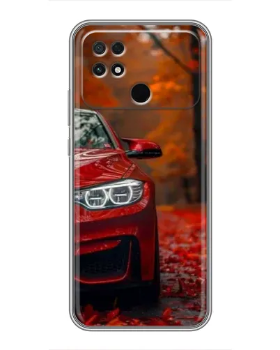 Чехол для Xiaomi POCO C40 с картинкой «Осенняя BMW M4»
