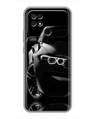 Чехол для Xiaomi POCO C40 с картинкой «Черная BMW — профиль» Чехол для Xiaomi POCO C40 с картинкой «Черная BMW — профиль»