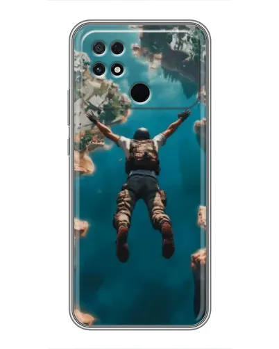 Чохол для Xiaomi POCO C40 з картинкою «PUBG — вільне падіння»