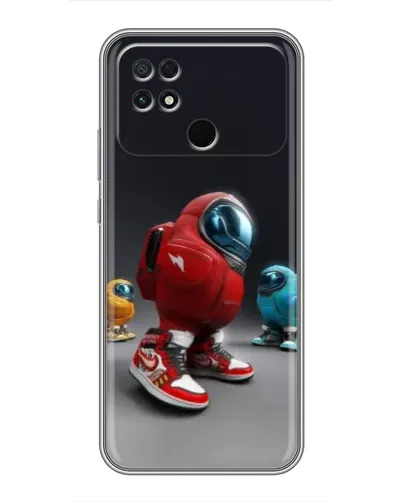 Чехол для Xiaomi POCO C40 с картинкой «Among Us — 3D стиль» Чехол для Xiaomi POCO C40 с картинкой «Among Us — 3D стиль»