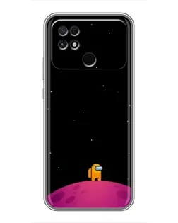Чехол для Xiaomi POCO C40 с картинкой «Одинокий герой на планете» Чехол для Xiaomi POCO C40 с картинкой «Одинокий герой на планете»