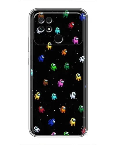 Чехол для Xiaomi POCO C40 с картинкой «Экипаж Among Us» Чехол для Xiaomi POCO C40 с картинкой «Экипаж Among Us»