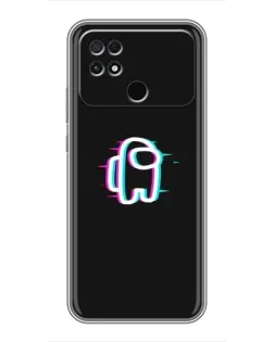 Чехол для Xiaomi POCO C40 с картинкой «Among Us неон» Чехол для Xiaomi POCO C40 с картинкой «Among Us неон»