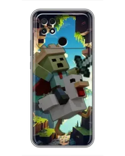 Чохол для Xiaomi POCO C40 з картинкою «Стів та гусь» Чохол для Xiaomi POCO C40 з картинкою «Стів та гусь»