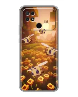 Чохол для Xiaomi POCO C40 з картинкою «Поле соняшників»
