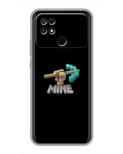 Чохол для Xiaomi POCO C40 з картинкою «Алмазне кайло»