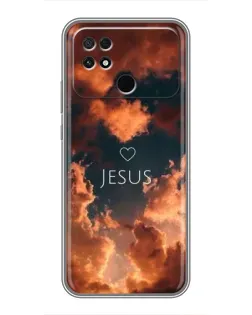 Чехол для Xiaomi POCO C40 с картинкой «Сияние Имени Jesus» Чехол для Xiaomi POCO C40 с картинкой «Сияние Имени Jesus»