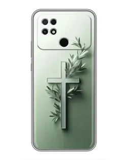 Чехол для Xiaomi POCO C40 с картинкой «Оливковая ветвь»