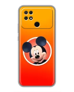 Чехол для Xiaomi POCO C40 с картинкой «Mickey в круге» Чехол для Xiaomi POCO C40 с картинкой «Mickey в круге»