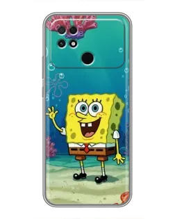 Чехол для Xiaomi POCO C40 с картинкой «Подводный привет» Чехол для Xiaomi POCO C40 с картинкой «Подводный привет»