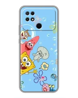 Чехол для Xiaomi POCO C40 с картинкой «Веселые пузырьки» Чехол для Xiaomi POCO C40 с картинкой «Веселые пузырьки»