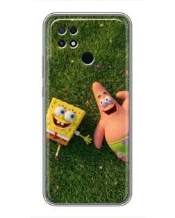 Чехол для Xiaomi POCO C40 с картинкой «Друзья на лужайке» Чехол для Xiaomi POCO C40 с картинкой «Друзья на лужайке»