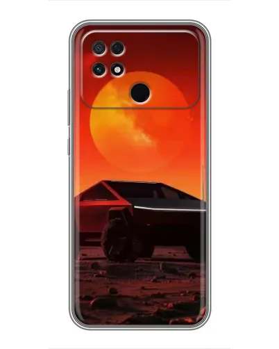 Чехол для Xiaomi POCO C40 с картинкой «Cybertruck на Марсе» Чехол для Xiaomi POCO C40 с картинкой «Cybertruck на Марсе»
