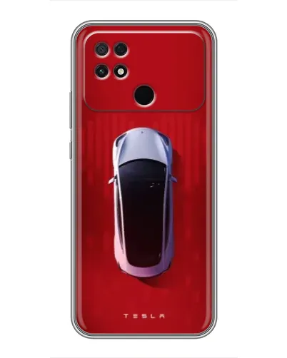 Чехол для Xiaomi POCO C40 с картинкой «Tesla Top View» Чехол для Xiaomi POCO C40 с картинкой «Tesla Top View»