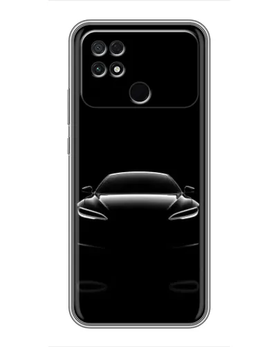 Чехол для Xiaomi POCO C40 с картинкой «Силуэт Tesla Night» Чехол для Xiaomi POCO C40 с картинкой «Силуэт Tesla Night»