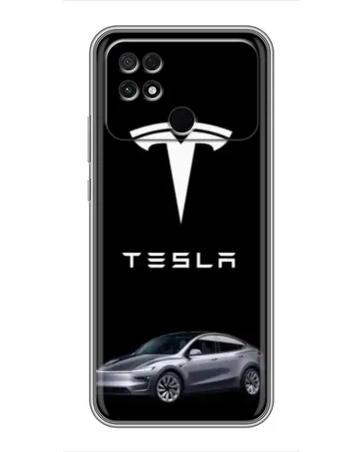 Чехол для Xiaomi POCO C40 с картинкой «Tesla Model Y» Чехол для Xiaomi POCO C40 с картинкой «Tesla Model Y»