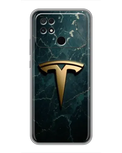 Чехол для Xiaomi POCO C40 с картинкой «Мраморная Tesla Gold» Чехол для Xiaomi POCO C40 с картинкой «Мраморная Tesla Gold»
