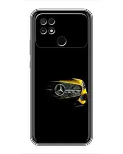 Чехол для Xiaomi POCO C40 с картинкой «Mercedes — ретро стиль» Чехол для Xiaomi POCO C40 с картинкой «Mercedes — ретро стиль»