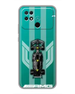 Чехол для Xiaomi POCO C40 с картинкой «Mercedes AMG Petronas» Чехол для Xiaomi POCO C40 с картинкой «Mercedes AMG Petronas»