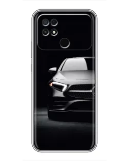 Чехол для Xiaomi POCO C40 с картинкой «Свет фар Mercedes» Чехол для Xiaomi POCO C40 с картинкой «Свет фар Mercedes»