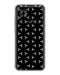 Чехол для Xiaomi POCO C40 с картинкой «Mercedes паттерн звезд» Чехол для Xiaomi POCO C40 с картинкой «Mercedes паттерн звезд»