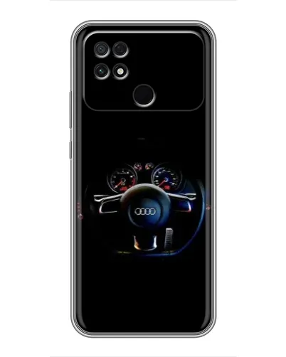 Чохол для Xiaomi POCO C40 з картинкою «Салон Audi — кермо» Чохол для Xiaomi POCO C40 з картинкою «Салон Audi — кермо»