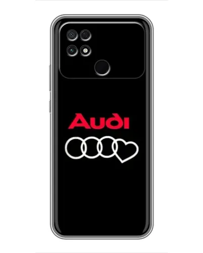 Чохол для Xiaomi POCO C40 з картинкою «Логотип Audi Heart» Чохол для Xiaomi POCO C40 з картинкою «Логотип Audi Heart»